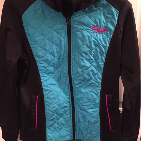Fila girl’s hooded jacket, size L (14) - Picture 5 of 7